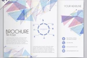 brochure-template-in-geometric-style